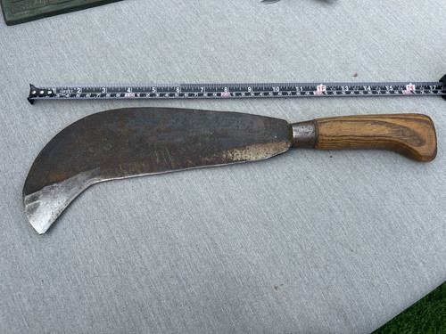 Antique military billhook - antique, by