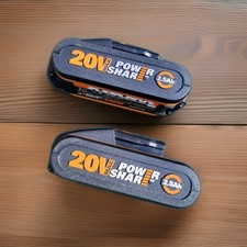2 x WORX 20V MAX 2.5Ah Battery
