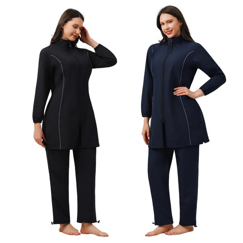 Muslim women loose burkini - muslim,