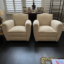 Pair Of 1930s Armchairs, Art