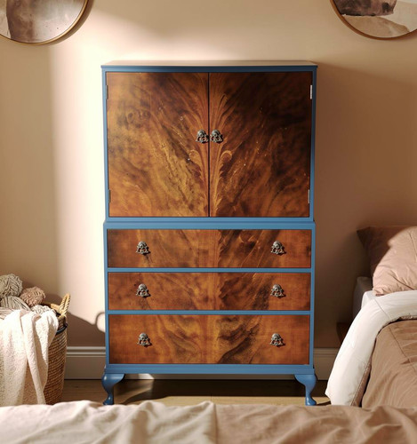 Vintage 1940 linen - vintage, cupboard