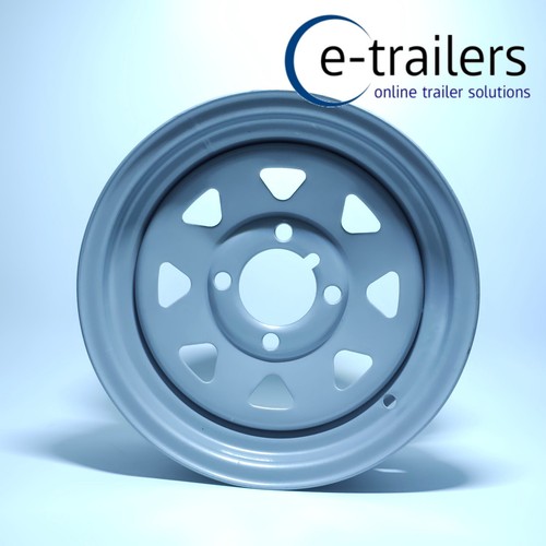 Boat trailer wheel with 4 - 12",