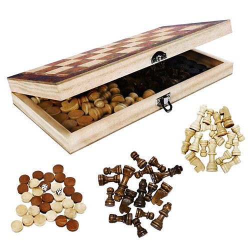 39cm large wooden - large, set