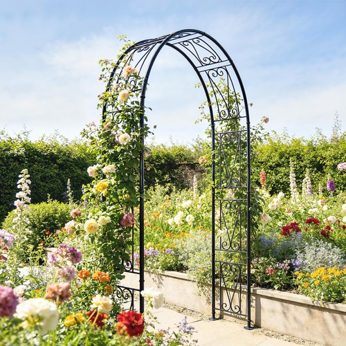 Garden arch arbour trellis - arbour,