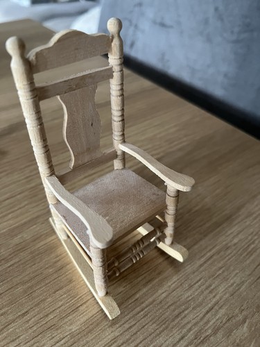 Small wooden rocking chair - small,