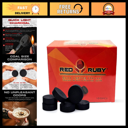 Instant light charcoal coals - instant,