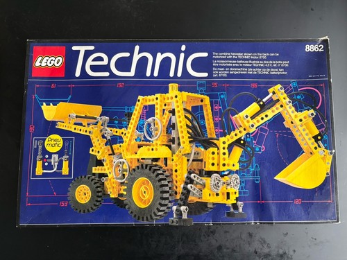 Classic lego technic - classic, backhoe