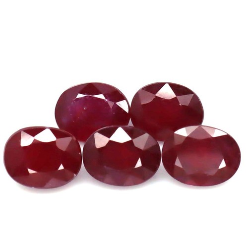 Natural red ruby madagascar - red,