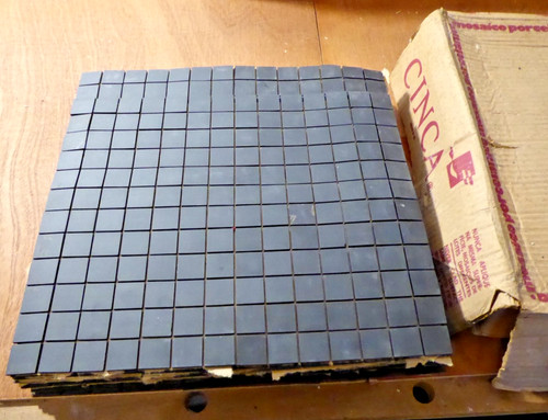 Matt porcelain mosaic tiles - matt,
