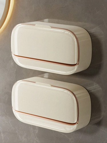 Waterproof soap dish with - soap,