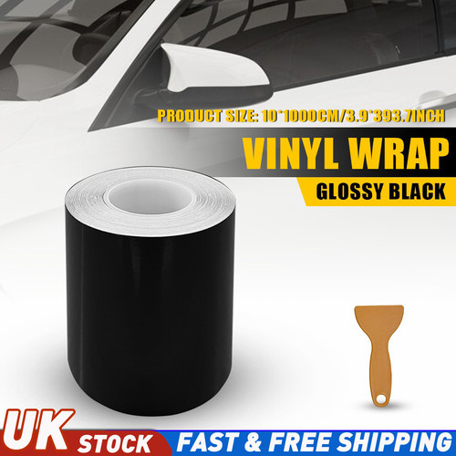 Gloss black car vinyl - vinyl, wrap