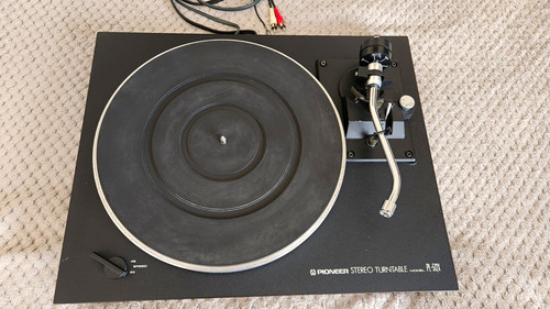 Pioneer 512x black - pl-512x, vintage