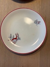  5 Crown Devon Leaping Stag Tea Plates
