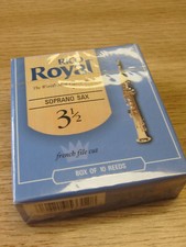 Rico Royal Soprano Saxophone Reeds - Various Strengths - Box of 10