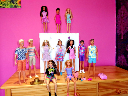 Bundle barbie and ken - bundle,