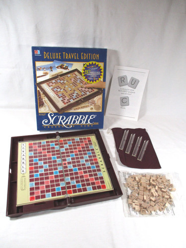 Scrabble deluxe travel edition - travel,