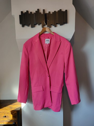Blazer dress pink - dress, xs