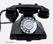 Beautiful GPO Black Bakelite