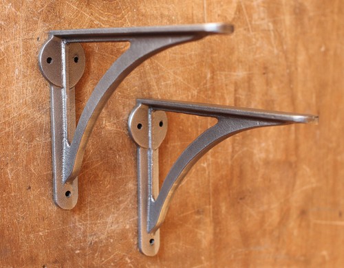 Pair pewter antique heavy - antique,