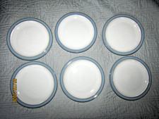 DENBY COLONIAL BLUE 6 X SALAD