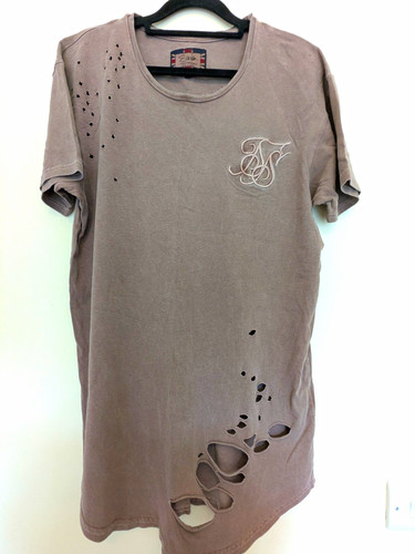 Siksilk men grey - siksilk, distressed