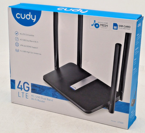 Cudy lt500 lte - 4g, ac1200