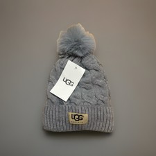 Womens Knitted UGG Beanie Hat