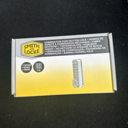 Smith locke 6 digit - smith, push