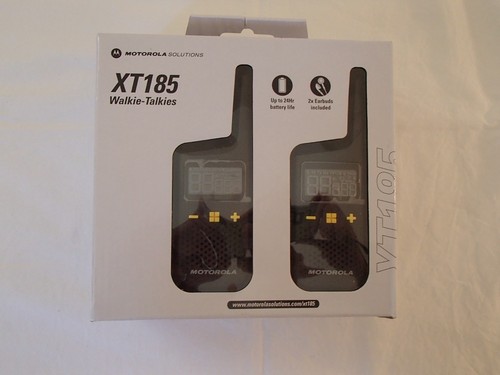 Motorola xt185 walkie talkies - xt185, walkie-talkies