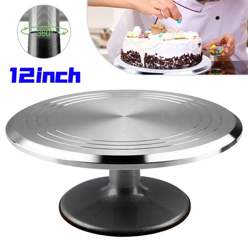 Cake turntable aluminum - 12'',