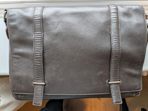 Reiss brown leather - brown,