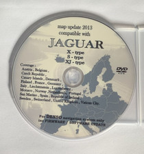 Jaguar Sat Nav Map Update DVD