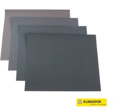 WET AND DRY SANDPAPER KLINGSPOR Assorted grit 400 600 800 1000 1200 PACK OF 5