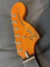 2Pcs Fender Stratocaster Waterslide Transfer Guitar Neck Headstock Decal Sticker