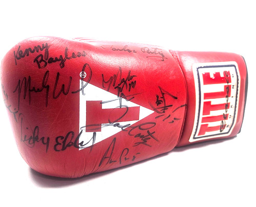 Signed title boxing - signed,