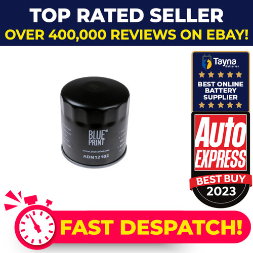 Oil filter adn12102 blue print - filter,