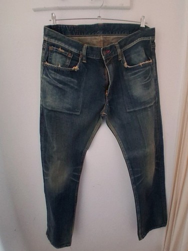 Edwin selvedge jeans - 36w, 34l