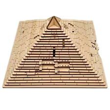 Quest Pyramid Puzzle Box with Hidden Compartment 3D Wooden Brain Teaser for Adul