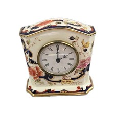 Masons Ironstone Mandalay Mantle Clock  H5" X W5"