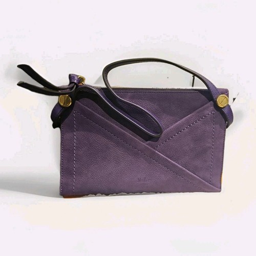 Mulberry clutch purple zipped - mulberry,