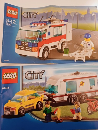 Lego city 4435 caravan 7890 - lego, caravan,