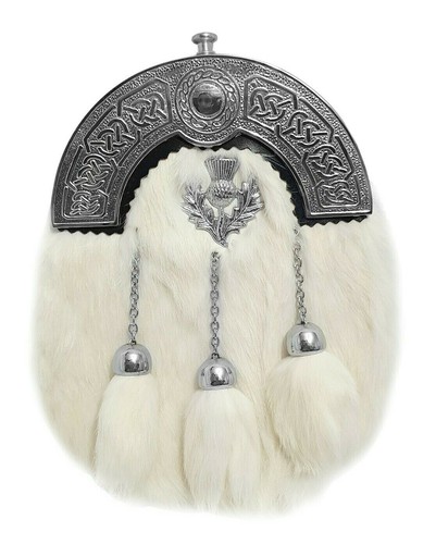 100 leather white rabbit fur - rabbit,