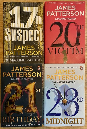 James patterson books bundle - james,