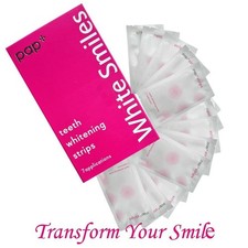 Teeth Whitening Strips PAP  Professional Dental Whitening Bleach Dental Whitener