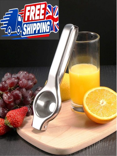 Stainless steel lemon squeezer - stainless,