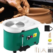 Electric Pottery Wheel 350W 25cm Turntable Ceramic Forming Machine for Adults UK