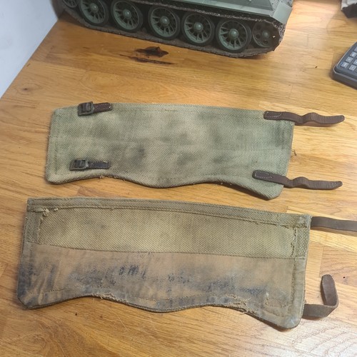 Ww2 british army gaiters pair - army,