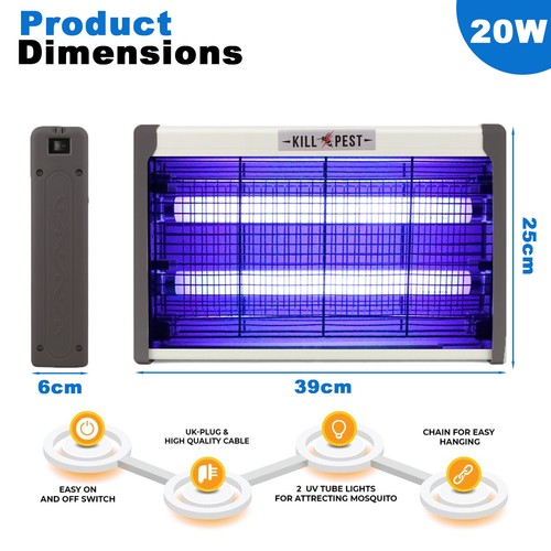 20w electric insect - fly, killer