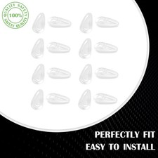 Nose Pads Replacement for Oakley Fuller OX3227 Eyeglasses Screw in Nosepad