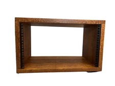 19'' 6U Bespoke Coconut Hardwood Studio Rack Case for interfaces, Hifi, etc